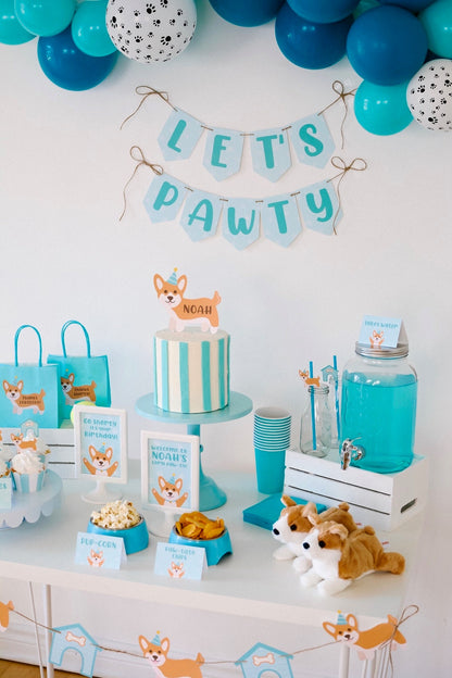 Personalized Corgi Cake Topper, view 5