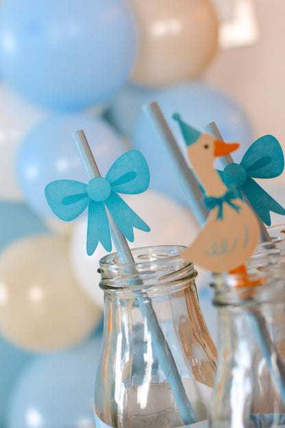 One Silly Goose Paper Straws, set of 5, view 6