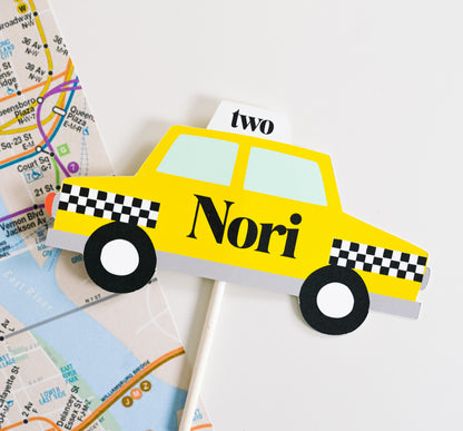 New York Taxi Cake Topper, view 2
