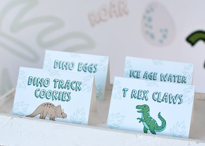 Dinosaur Tent Cards, set of 4, view 3