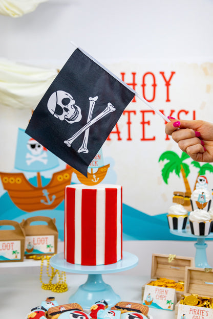 Pirate Skull Flag, view 2