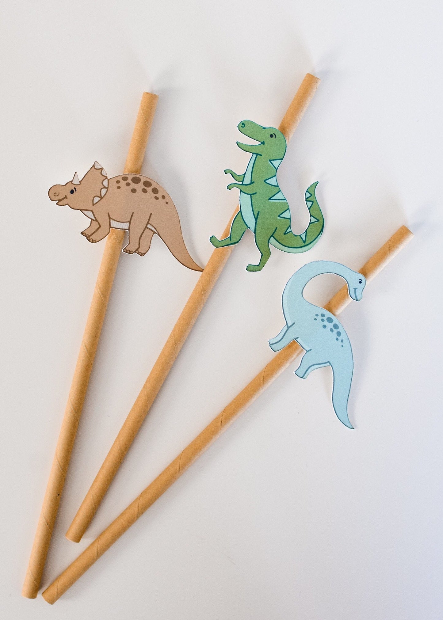 Dinosaur Paper Straws