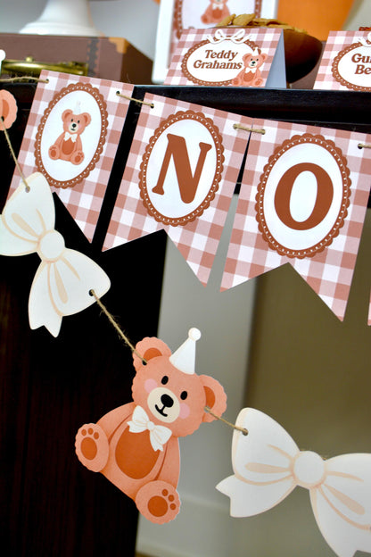 Personalized Teddy Bear Name Banner, view 4