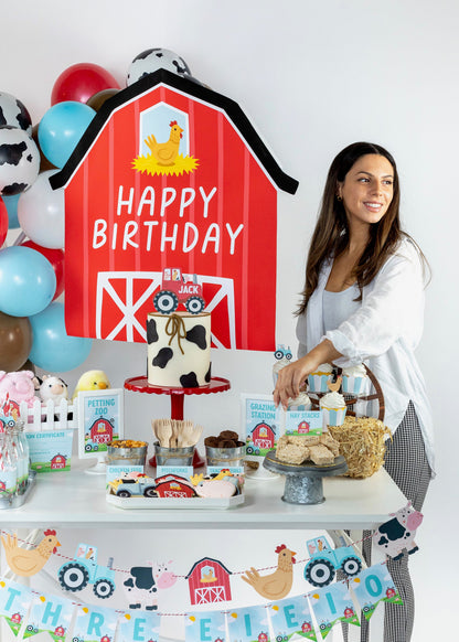 Farm Animals Party Garland, view 6