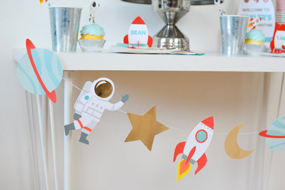 Outer Space Party Garland