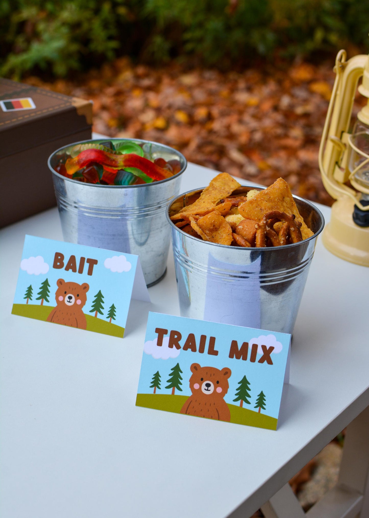 One Happy Camper Tent Cards