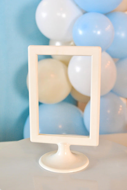 White Tabletop Picture Frame 4x6