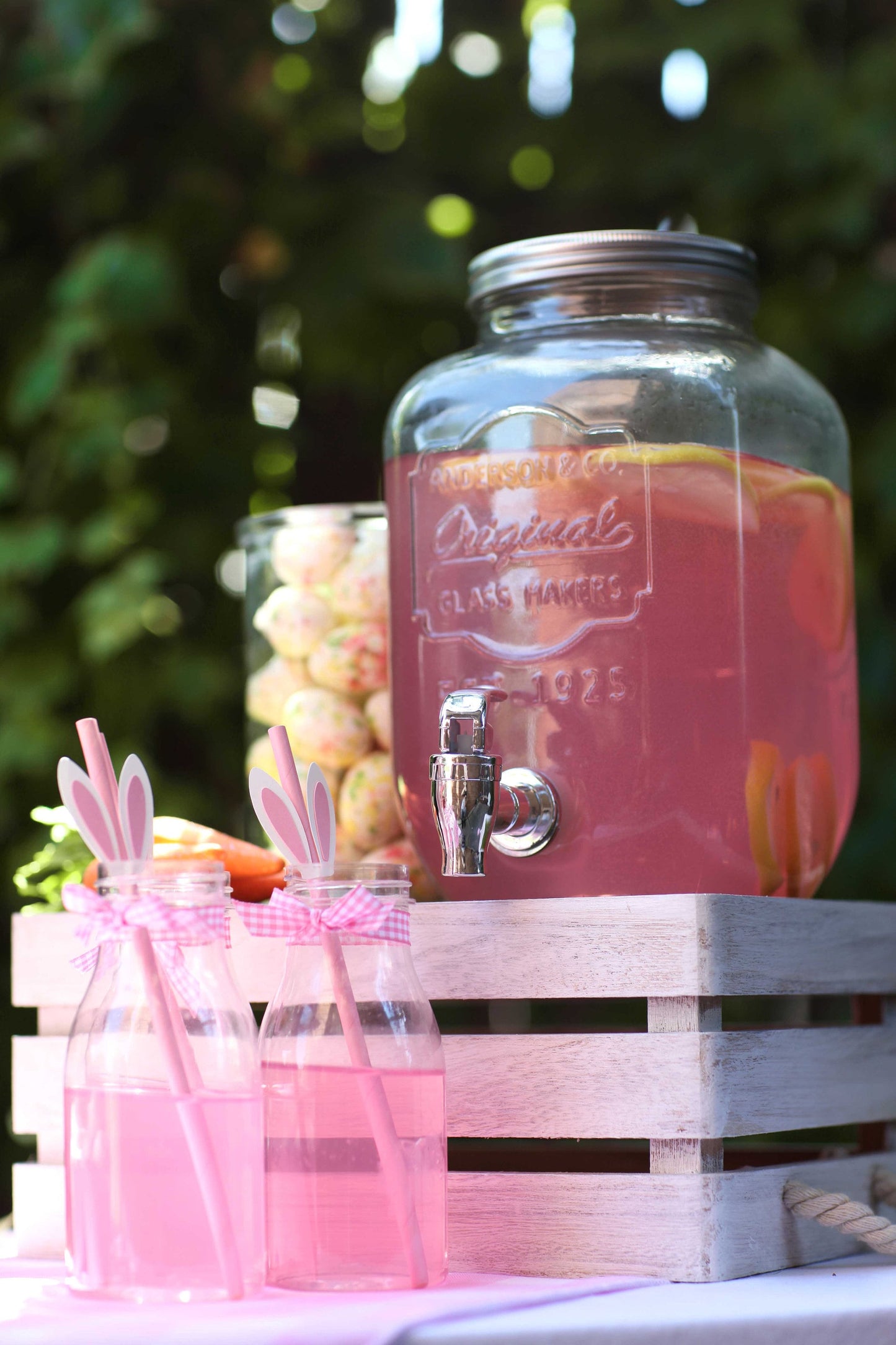 Easter Bunny Paper Straws
