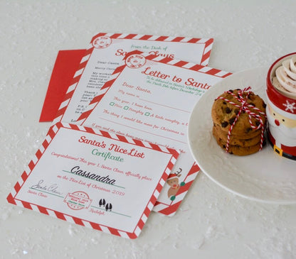 Printable Personalized Santa Letter Kit, view 6