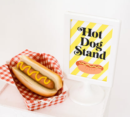 New York Hot Dog Stand Sign, view 2