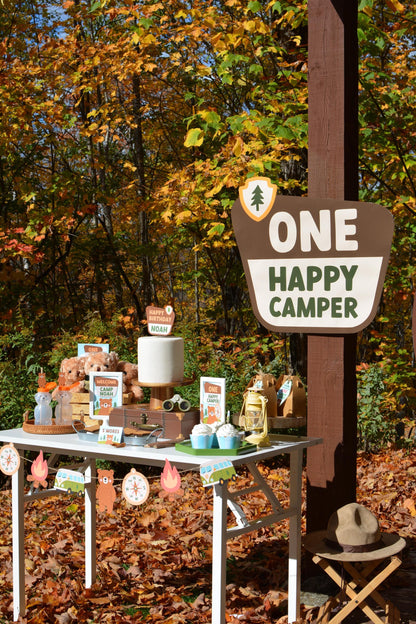 One Happy Camper Scavenger Hunt Sign, view 2