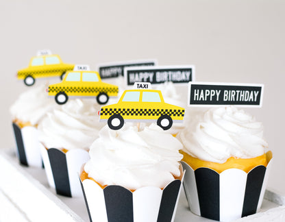 New York City Cupcake Toppers, set of 5, view 6