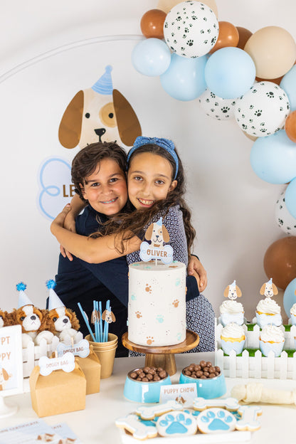 Personalized Puppy Dog Cake Topper, view 6