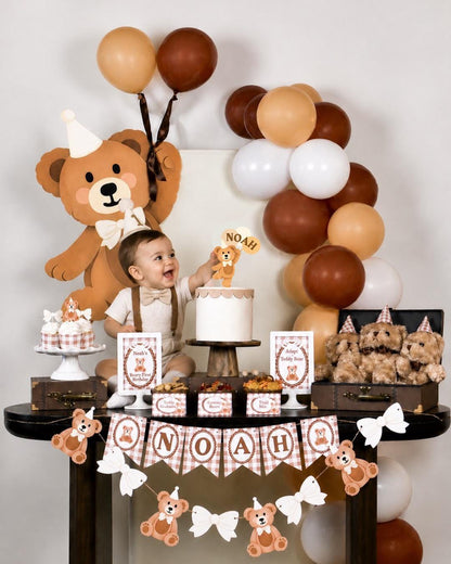 Teddy Bear Backdrop Printable, view 2