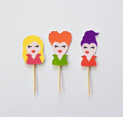 Hocus Pocus Cupcake Toppers, set of 5, view 3
