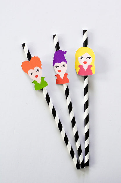 Hocus Pocus Paper Straws, set of 5, view 4