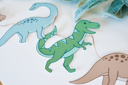 Dinosaur Party Garland, view 4