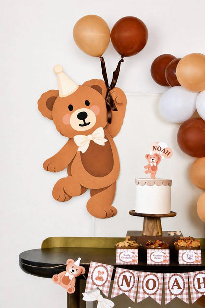 Teddy Bear Backdrop Printable