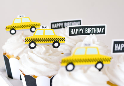 New York City Cupcake Toppers, set of 5, view 3
