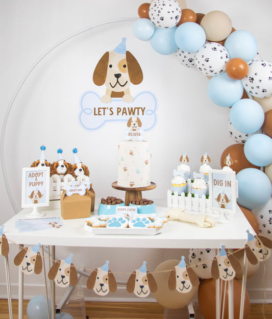 Make Your Own Collar Puppy Party Sign, view 2