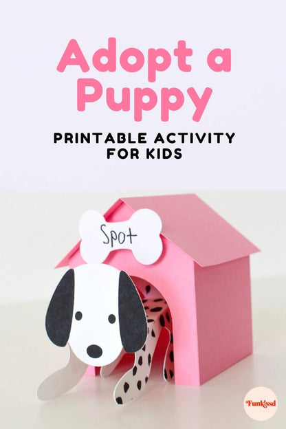 Printable Adopt a Puppy Activity Template, view 10
