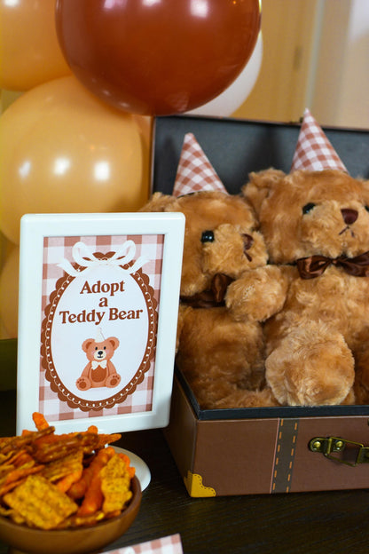 Adopt a Teddy Bear Sign, view 3