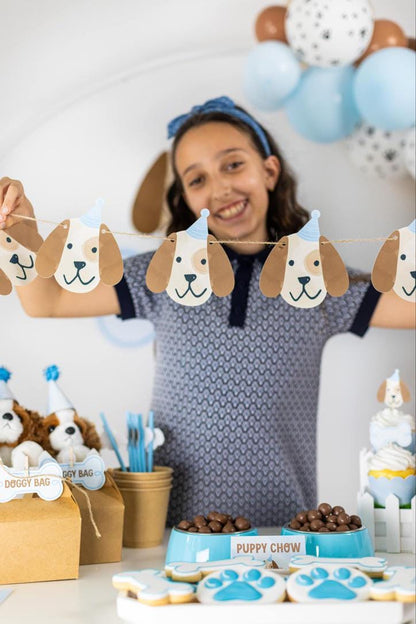 Puppy Dog Birthday Banner, view 3
