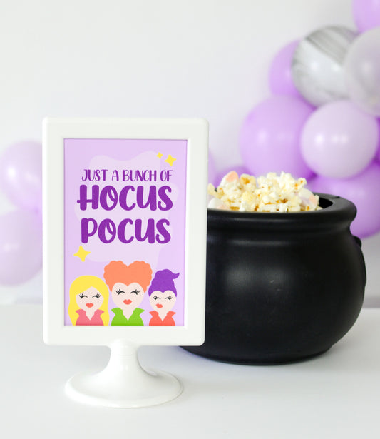 Hocus Pocus Party Sign