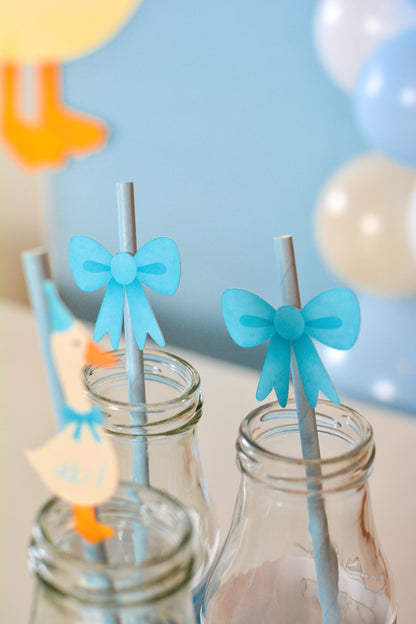 One Silly Goose Paper Straws, set of 5, view 4