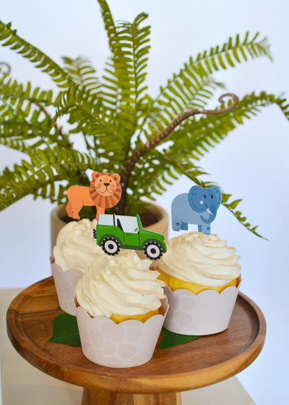 Safari Cupcake Toppers
