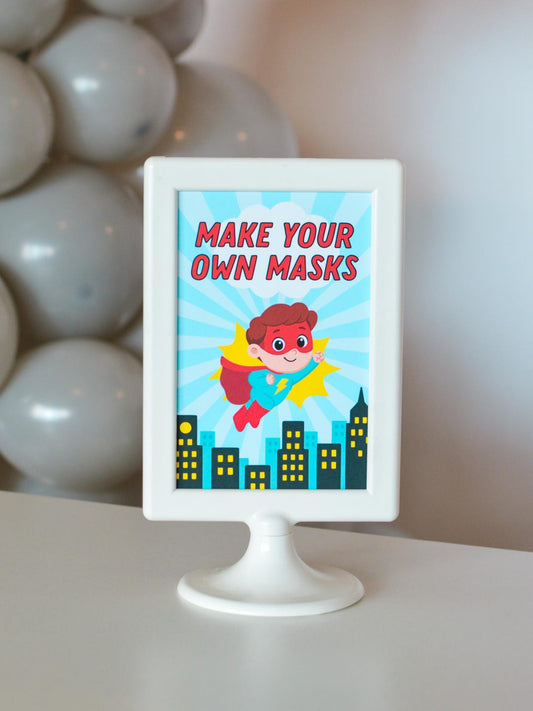 Make Your Own Mask Sign - main