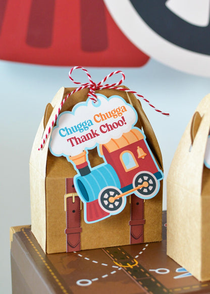 Chugga Chugga Thank Choo Gift Tags
