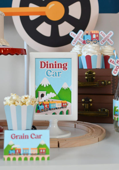 Dining Car Sign - alternate angle