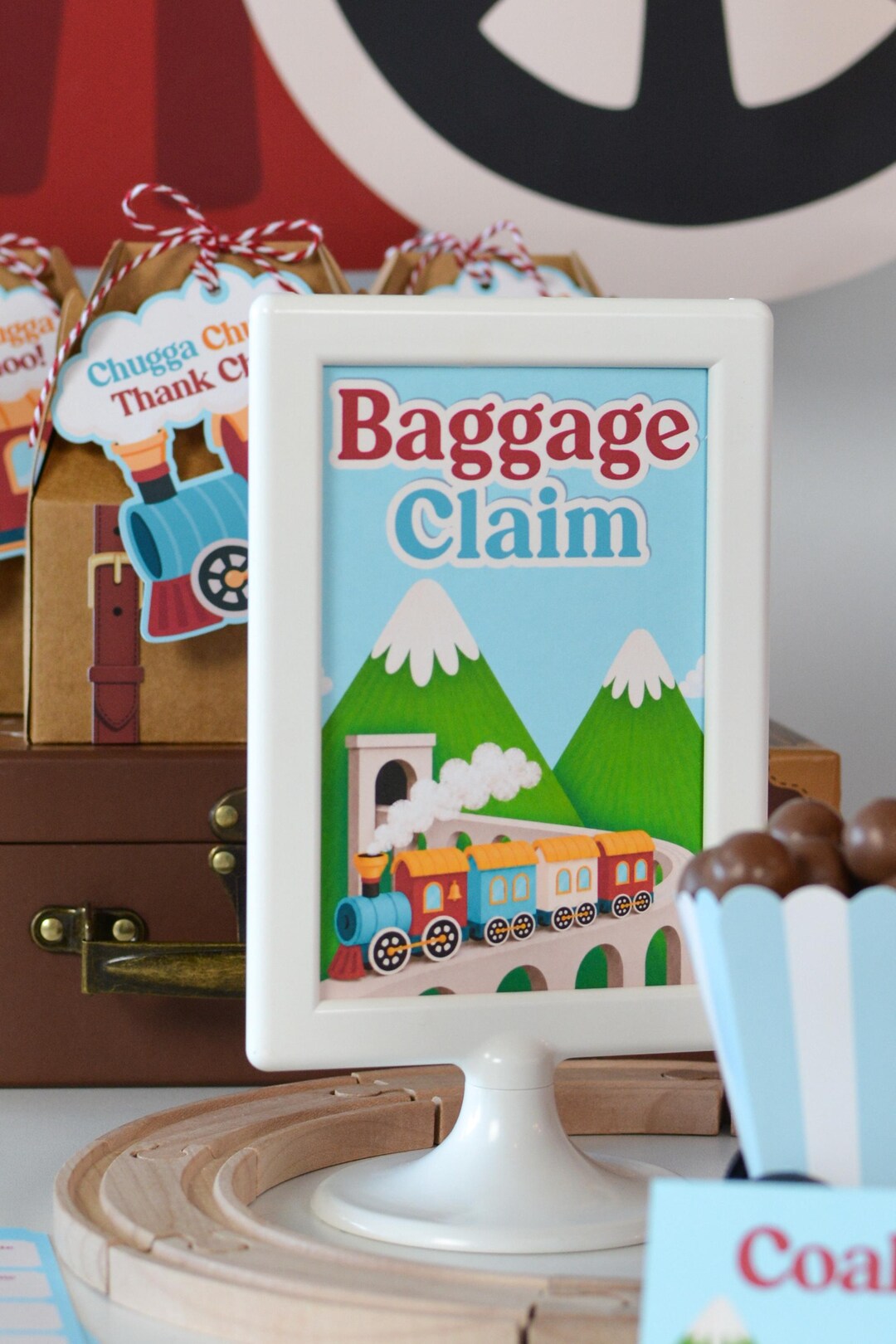 Baggage Claim Sign - alternate angle