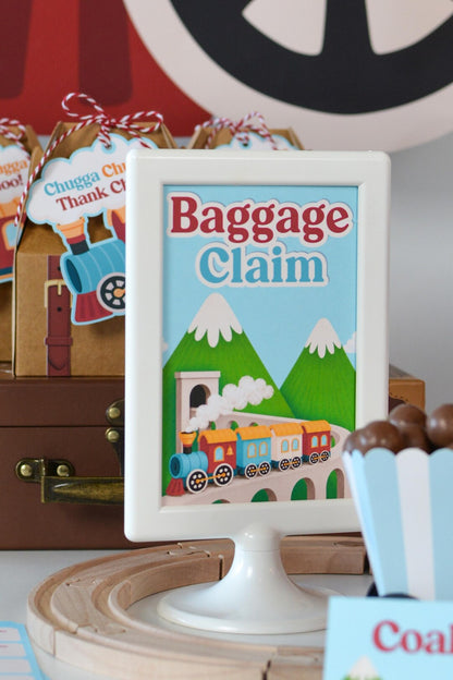 Baggage Claim Sign - alternate angle
