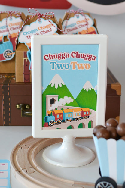 Chugga Chugga Two Two Sign - alternate angle