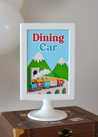 Dining Car Sign