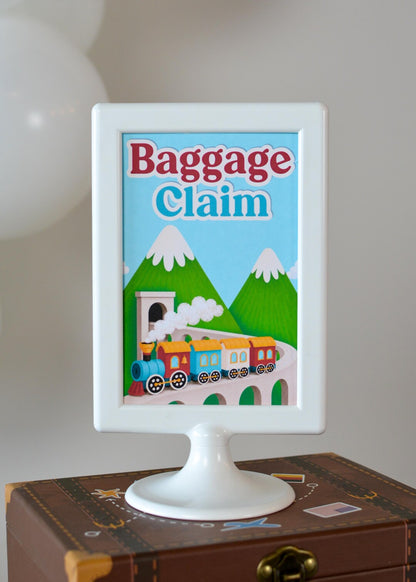 Baggage Claim Sign