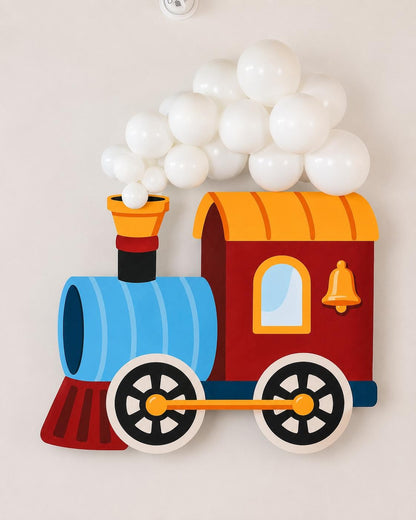 Printable Train Backdrop