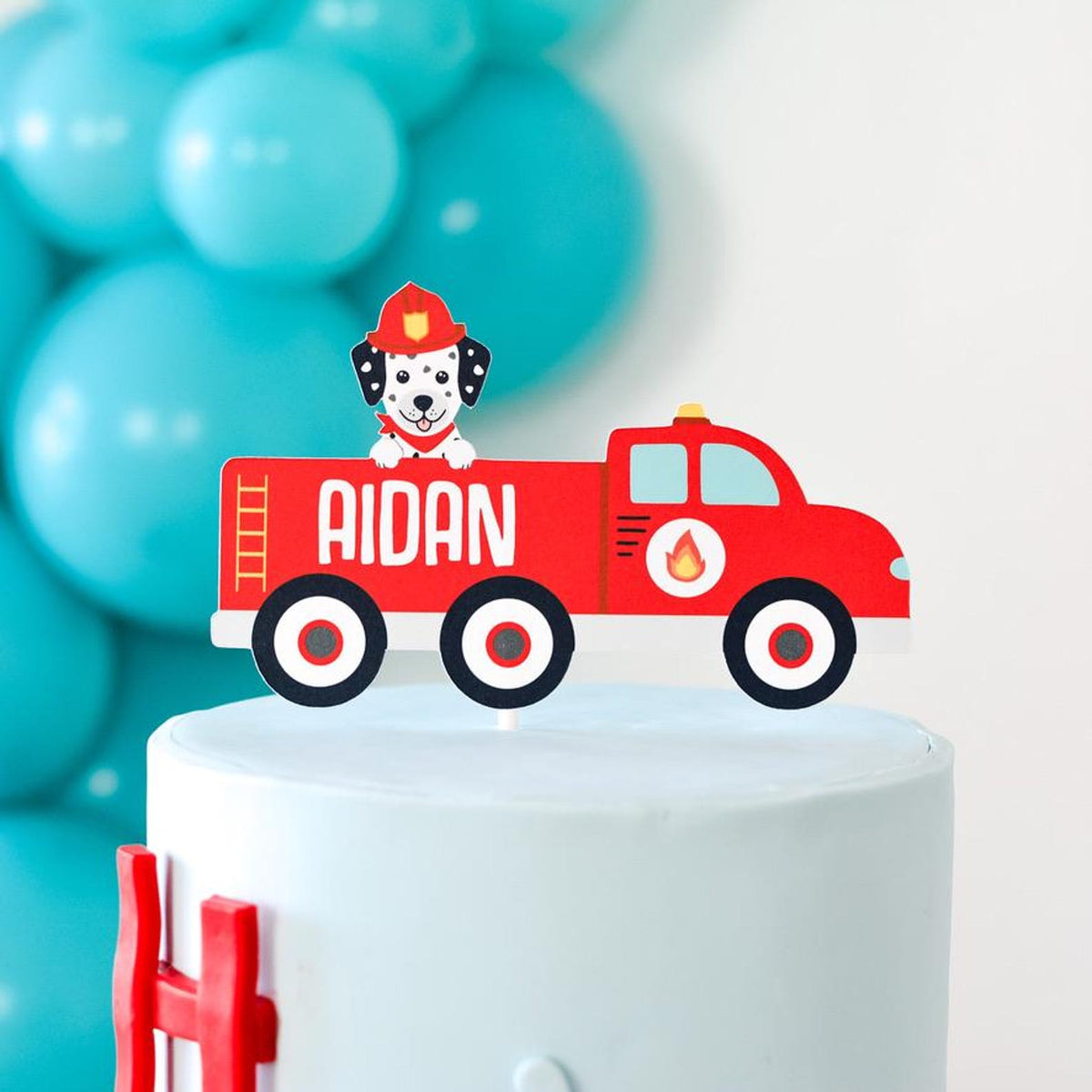 Personalized Firefighter Party Bundle - Extinguish Your Thirst drink station sign