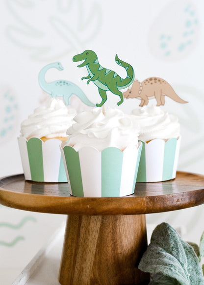 Personalized Dinosaur Party Bundle - dinosaur party garland